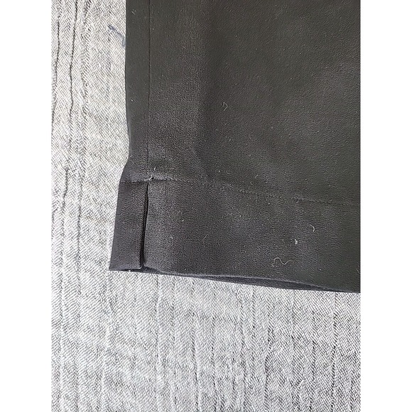 Lauren Ralph Lauren Women's Black Stretch Capri Pants Size 12 Cotton Blend - Picture 2 of 9